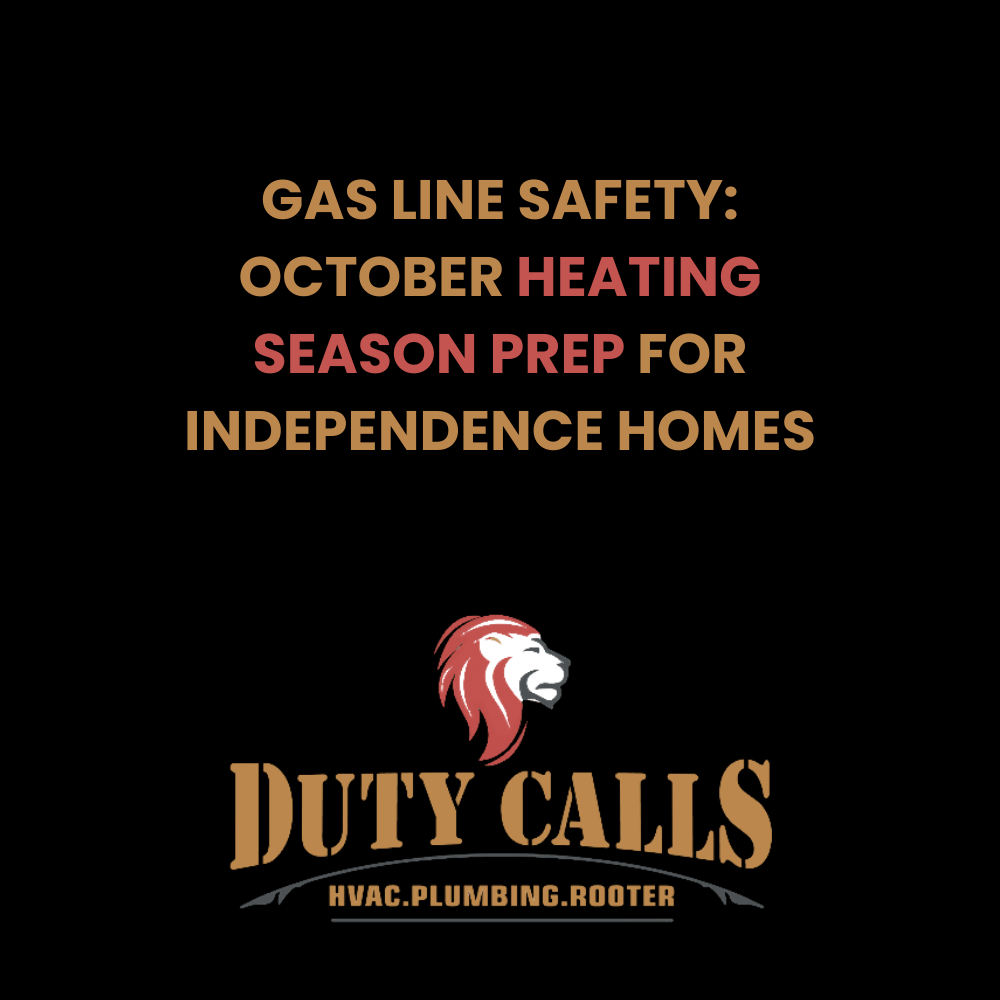 gas line safety Independence MO